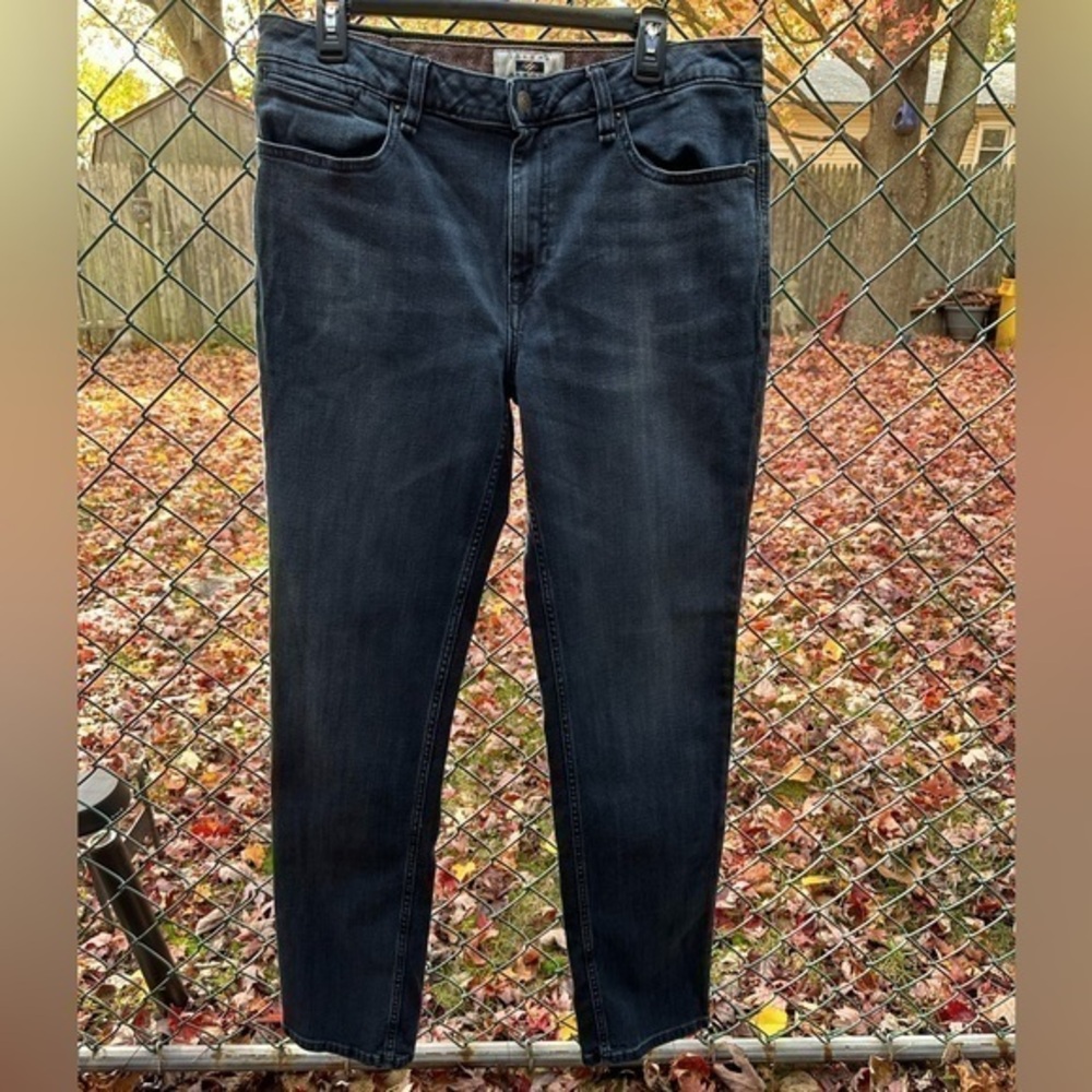 Joseph Abboud Men's Straight Leg Jeans,‎ 33Wx34L (Dark Blue Wash)